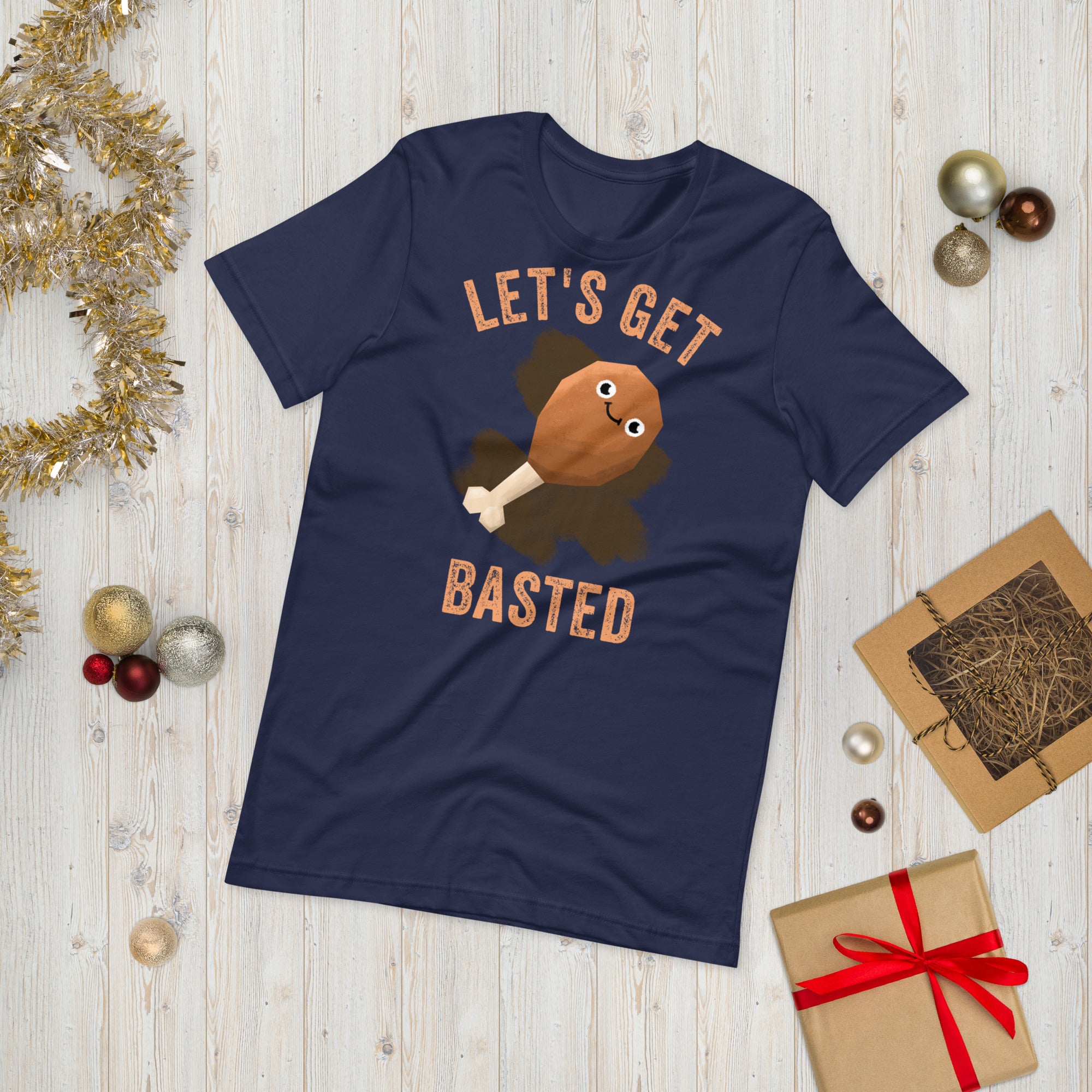 Let&#39;s Get Basted Shirt, Thankful Mom Shirt, Funny Fall Shirt, Thankful Family Shirts, Thanksgiving Shirts, Funny Turkey Shirt, Matching Tee - Madeinsea©