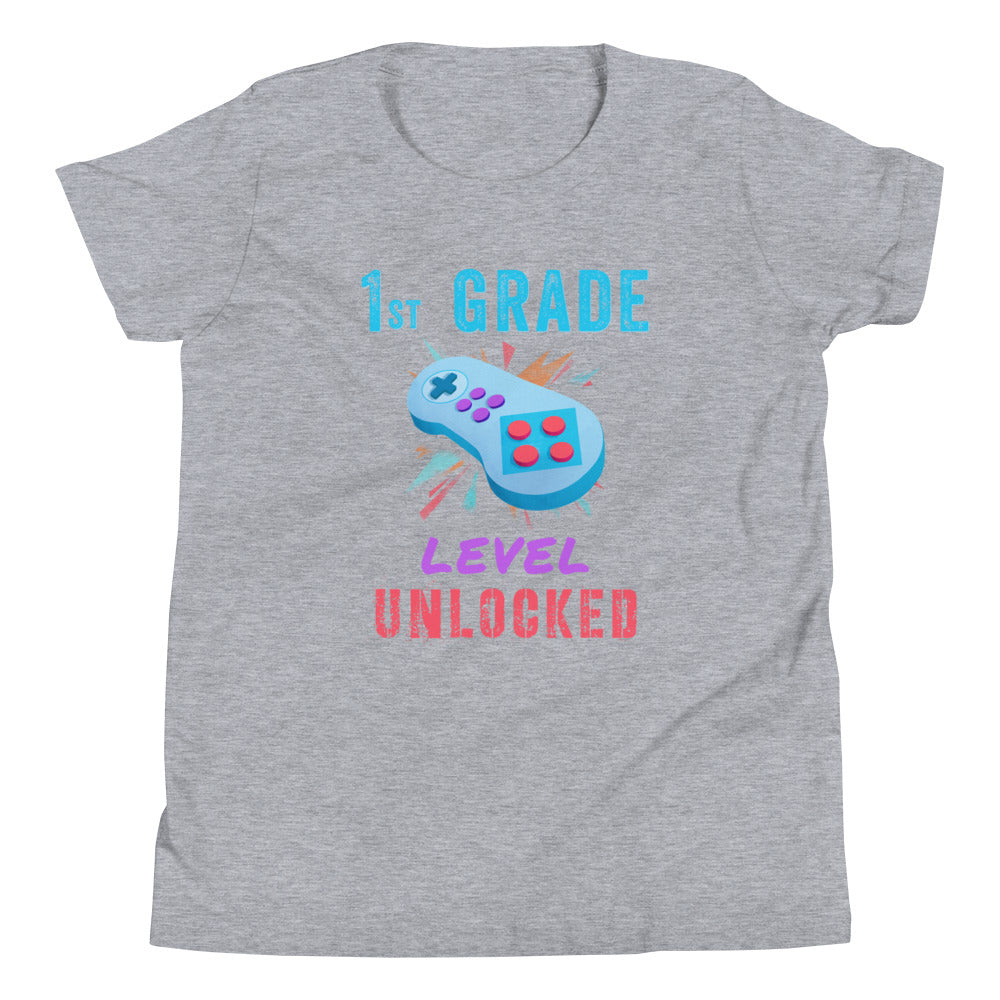 1st First Grade Level Unlocked, First Day First Grade Shirt Boys, First Grade Shirt Boy, Back To School 1st Grade Shirt, Boys 1st Grade - Madeinsea©