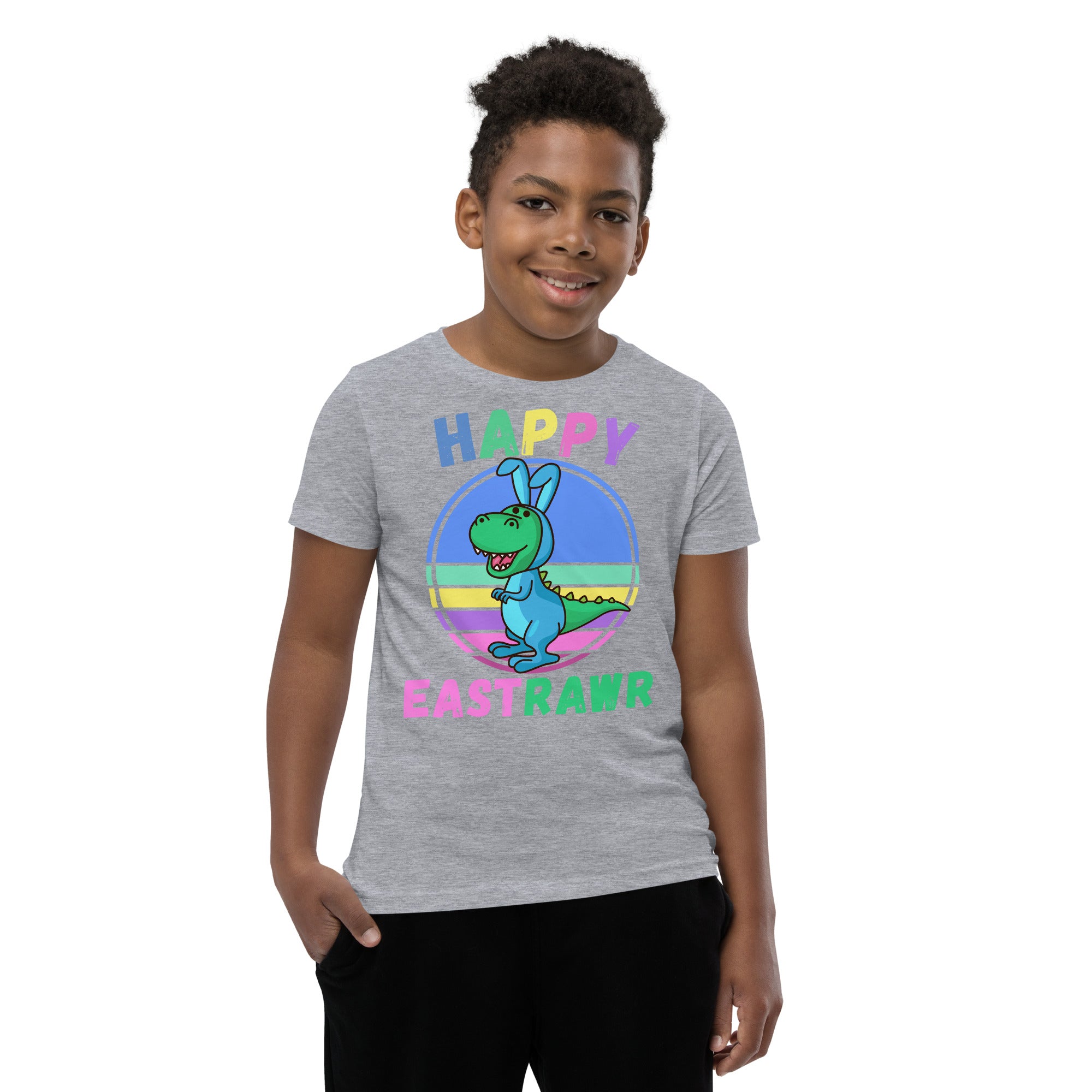 Happy Eastrawr Boys Shirt, Easter Boys Gift, Easter Saurus Rex Shirt, Kids Easter Shirt, Cute Easter TShirt, TRex Boy Shirt, T-Rex Easter