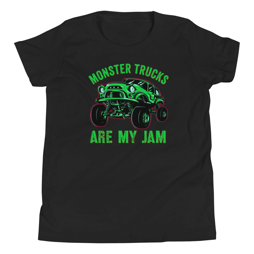 Monster Trucks Are My Jam Kids Shirt, Car Engines boys T-Shirt, Monster Truck Tee, Racing Trucks Lover, Car Lover gift - Madeinsea©