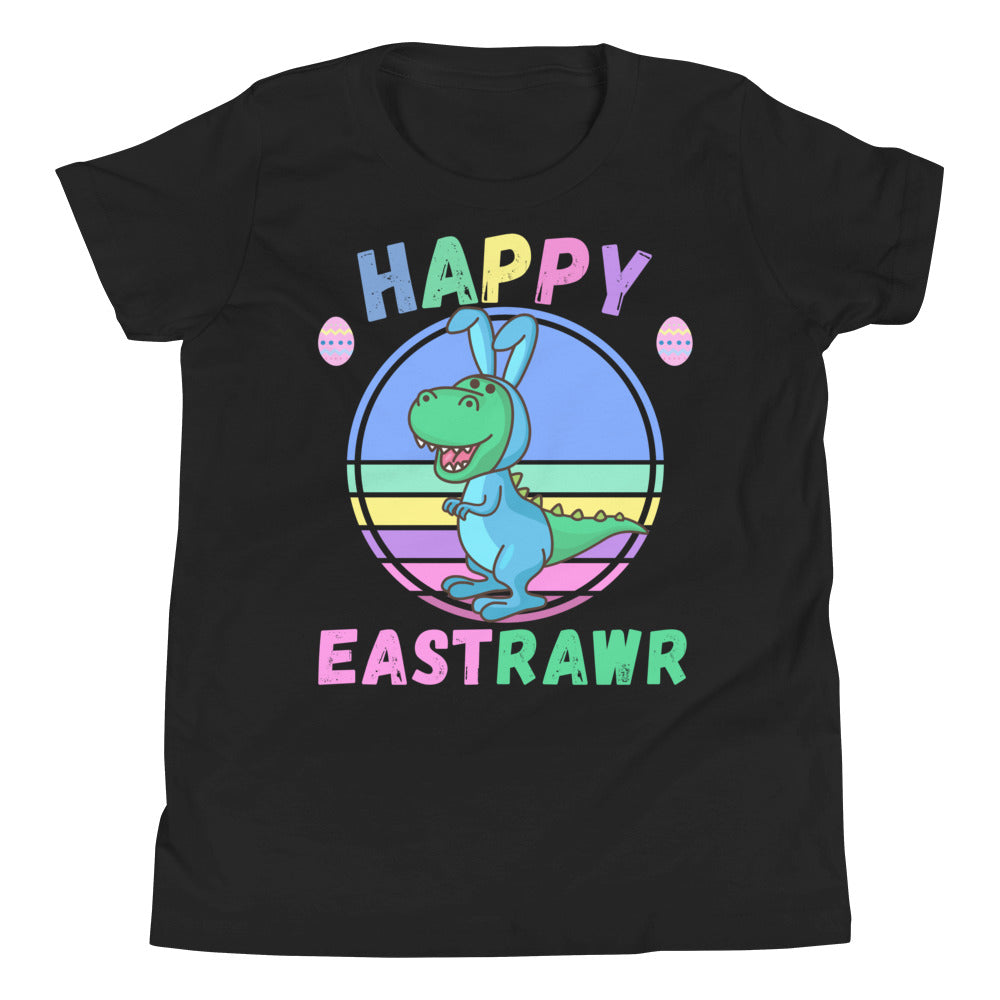 Boys Easter Tshirt, Happy EastRawr TRex Kids Shirt, Easter Dino Bunny Shirt, Easter Gift for Boys, Kids Easter T-Shirt, Dino Easter Shirt