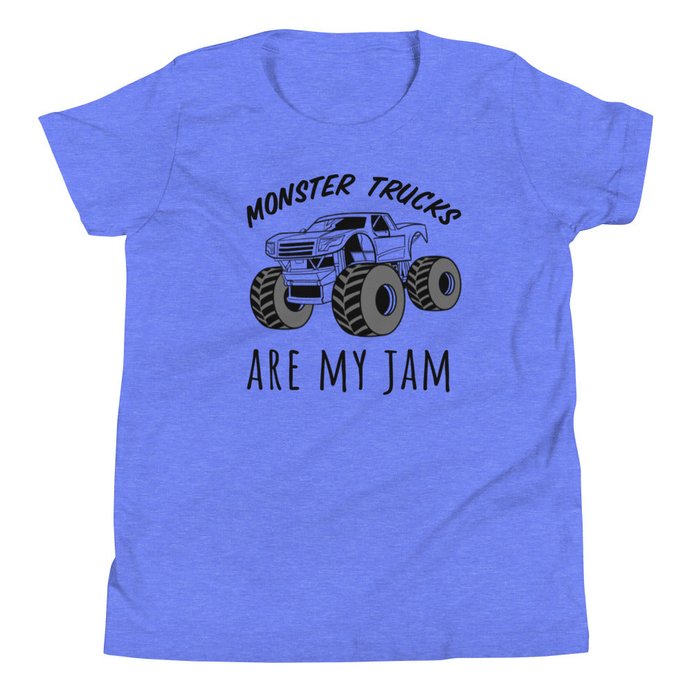 Monster Trucks Are My Jam, camisa para niños Monster Truck, regalo para niños Monster Truck, camisa para niños Truck Monster, camiseta Monster Truck, camiones de carreras