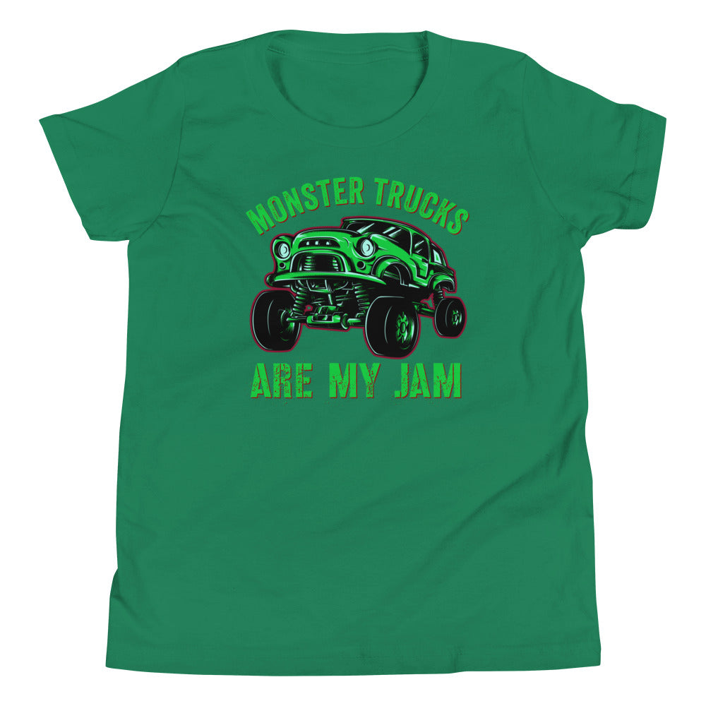 Monster Trucks Are My Jam Kids Shirt, Car Engines boys T-Shirt, Monster Truck Tee, Racing Trucks Lover, Car Lover gift - Madeinsea©