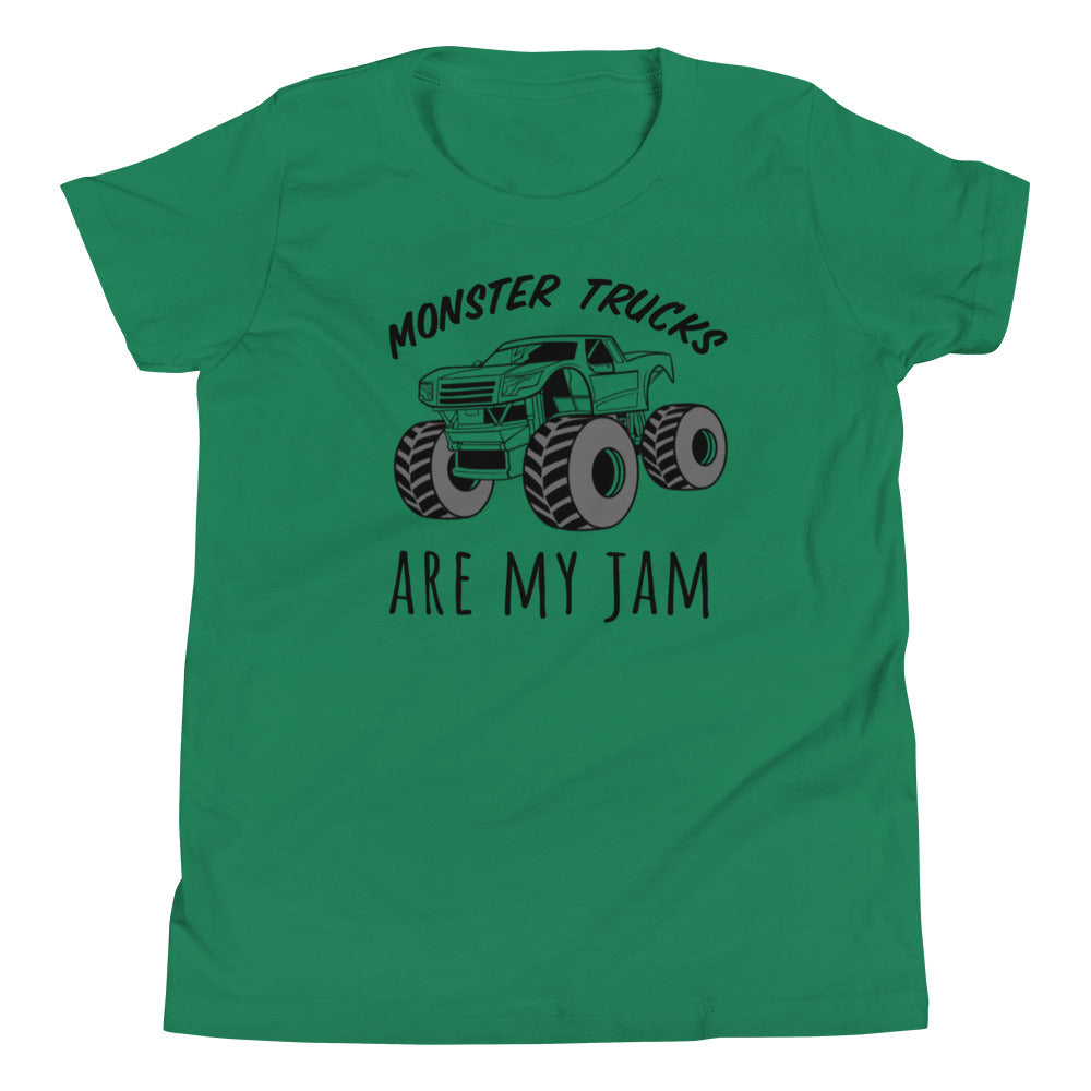 Monster Trucks Are My Jam, camisa para niños Monster Truck, regalo para niños Monster Truck, camisa para niños Truck Monster, camiseta Monster Truck, camiones de carreras