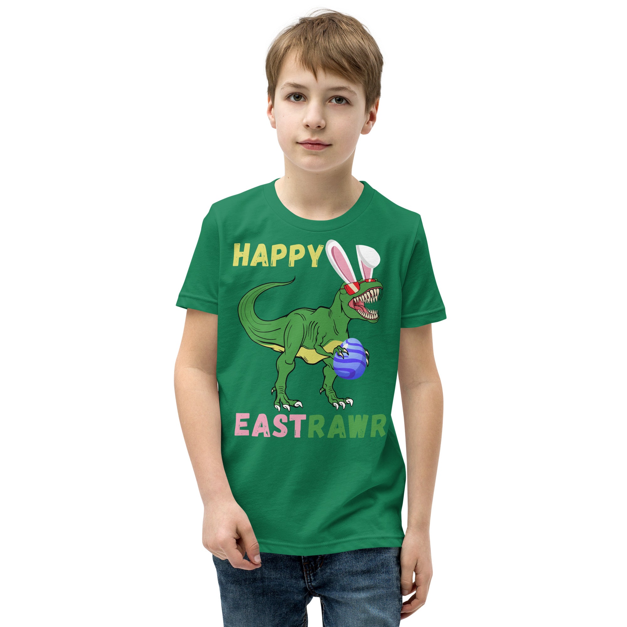 Boys Easter Shirt, Happy EastRawr, Easter Dinosaur Shirt, Easter Dino Shirt for Boys, Funny Dino Kids Tshirt, Boys Easter Gift, Easter T Rex