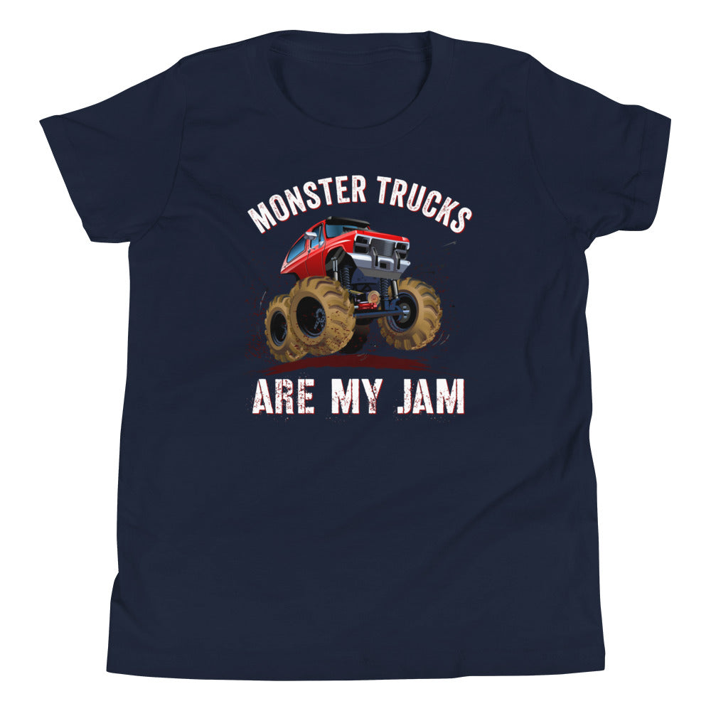 Monster Trucks Are My Jam, Monster Truck Kids Shirt, Monster truck kids gift, Truck Monster boys shirt, Monster Truck Tee, Racing Trucks - Madeinsea©