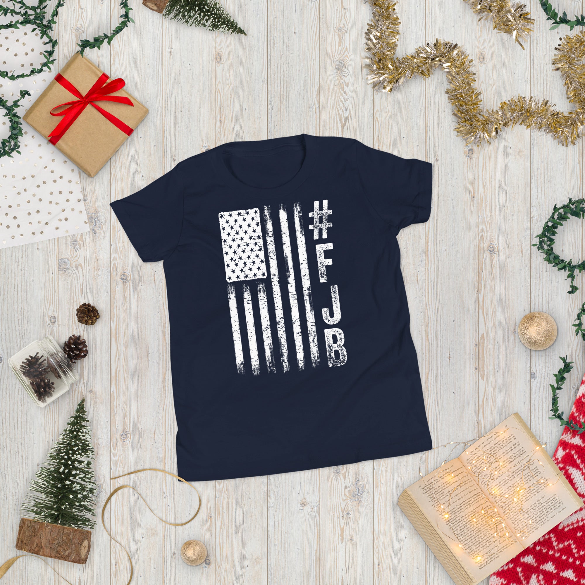 FJb Kids Shirt, Pro America Anti Biden T Shirt, #FJB Kids T SHirt, US Flag fjb T-Shirt, fjb, fjb tshirt, Anti Biden shirt, FU46, Anti Biden - Madeinsea©