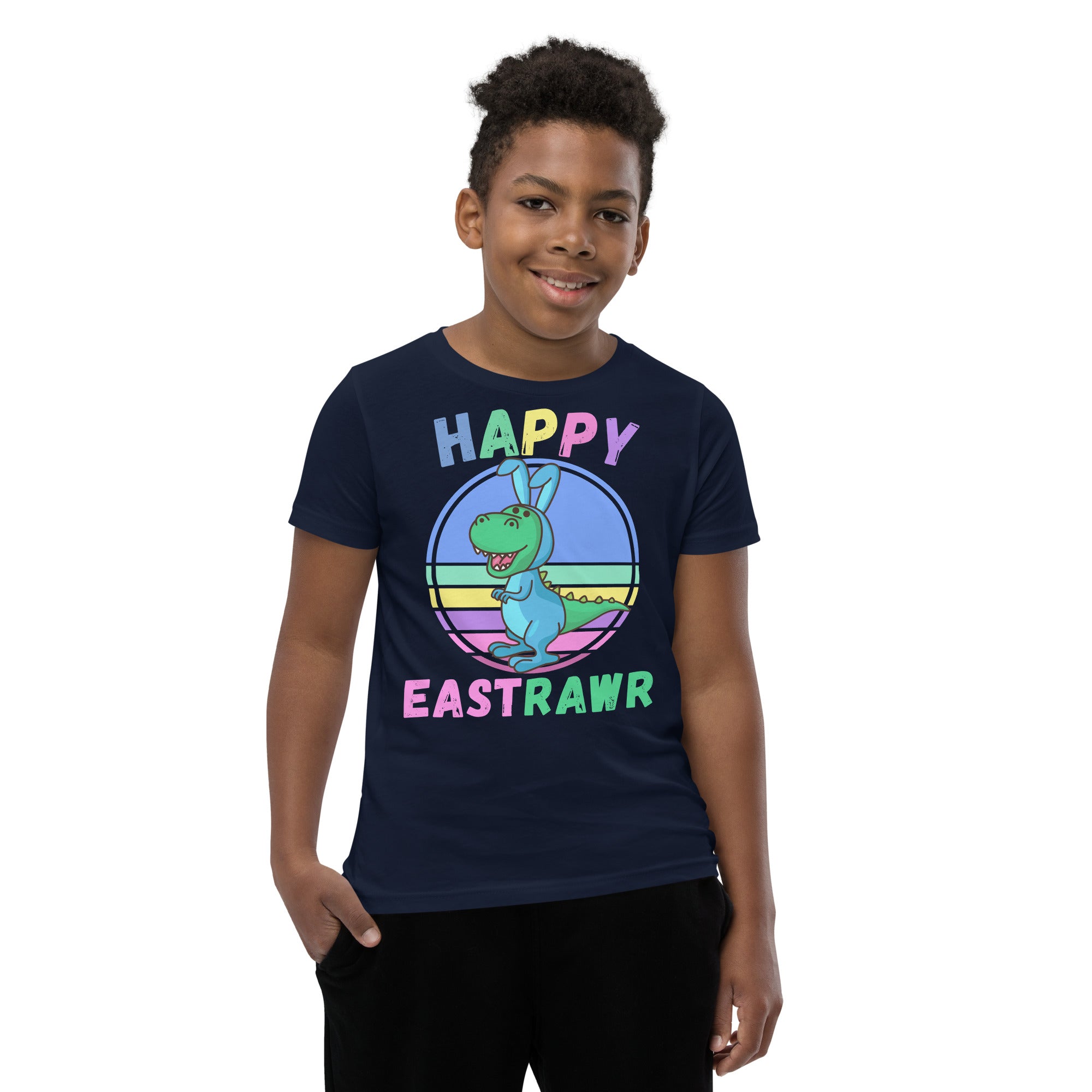 Happy Eastrawr Boys Shirt, Easter Boys Gift, Easter Saurus Rex Shirt, Kids Easter Shirt, Cute Easter TShirt, TRex Boy Shirt, T-Rex Easter