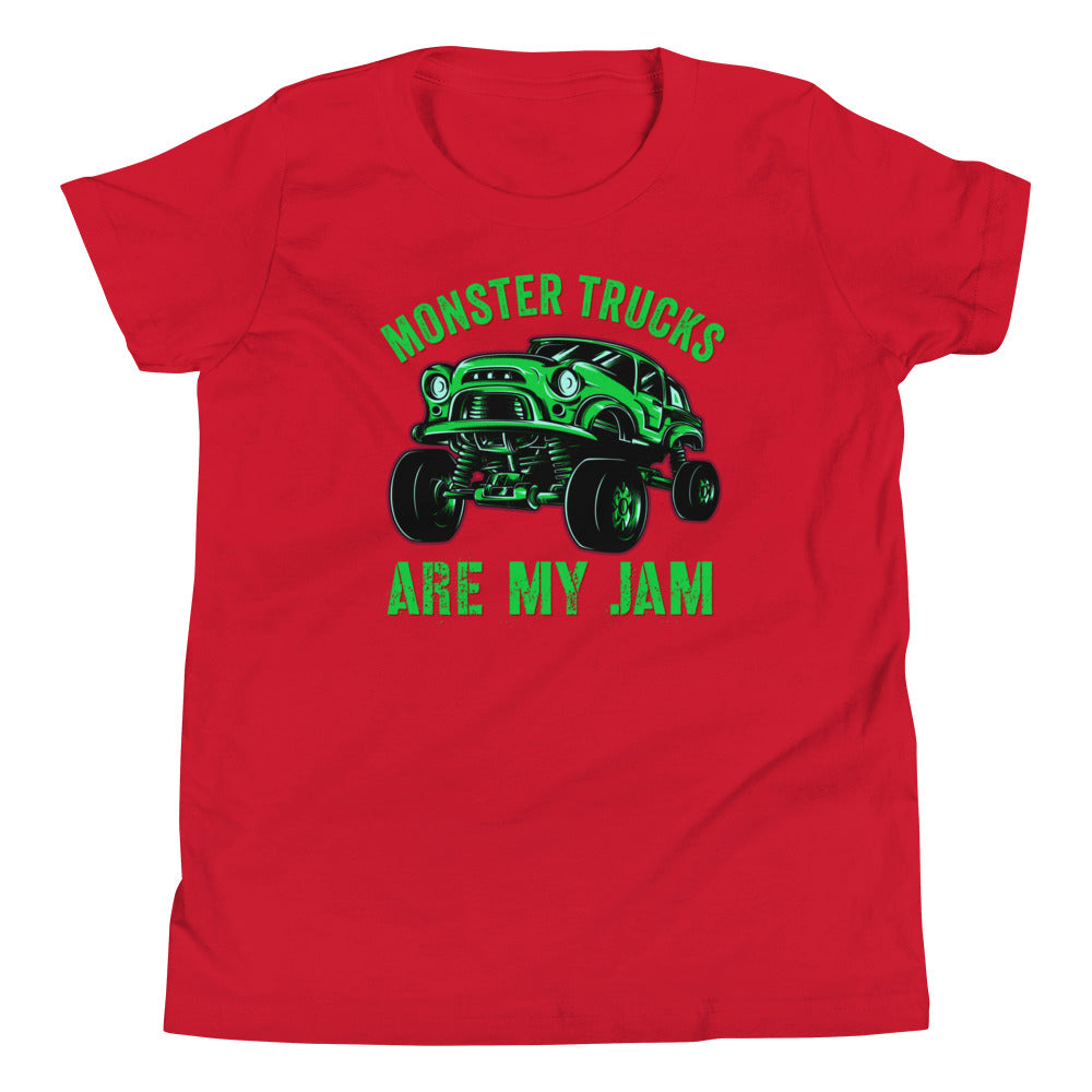 Monster Trucks Are My Jam Kids Shirt, Car Engines boys T-Shirt, Monster Truck Tee, Racing Trucks Lover, Car Lover gift - Madeinsea©