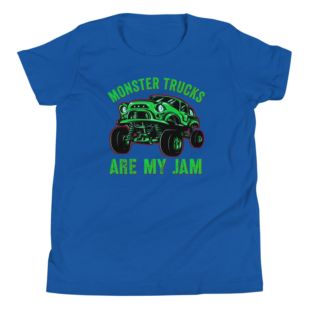 Monster Trucks Are My Jam Kids Shirt, Car Engines boys T-Shirt, Monster Truck Tee, Racing Trucks Lover, Car Lover gift - Madeinsea©