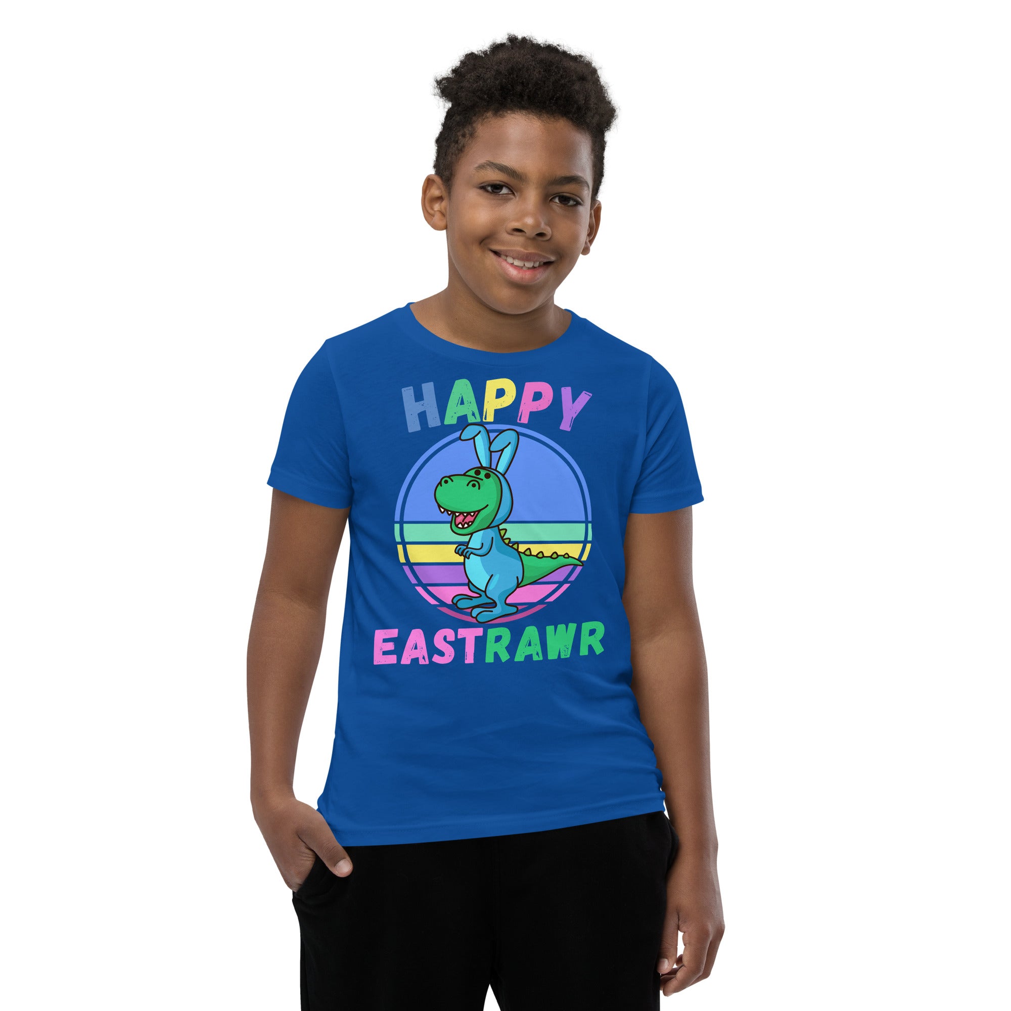 Happy Eastrawr Boys Shirt, Easter Boys Gift, Easter Saurus Rex Shirt, Kids Easter Shirt, Cute Easter TShirt, TRex Boy Shirt, T-Rex Easter