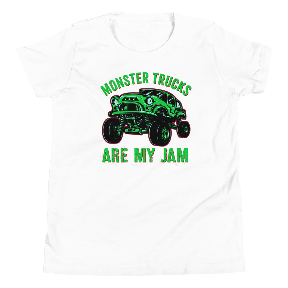 Monster Trucks Are My Jam Kids Shirt, Car Engines boys T-Shirt, Monster Truck Tee, Racing Trucks Lover, Car Lover gift - Madeinsea©