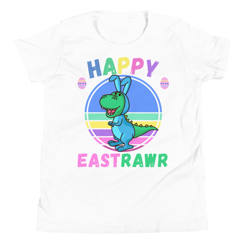 Boys Easter Tshirt, Happy EastRawr TRex Kids Shirt, Easter Dino Bunny Shirt, Easter Gift for Boys, Kids Easter T-Shirt, Dino Easter Shirt